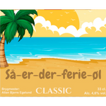 Indlæs billede til gallerivisning Sommer i Syden - design din egen øl etiket - The Beer Label